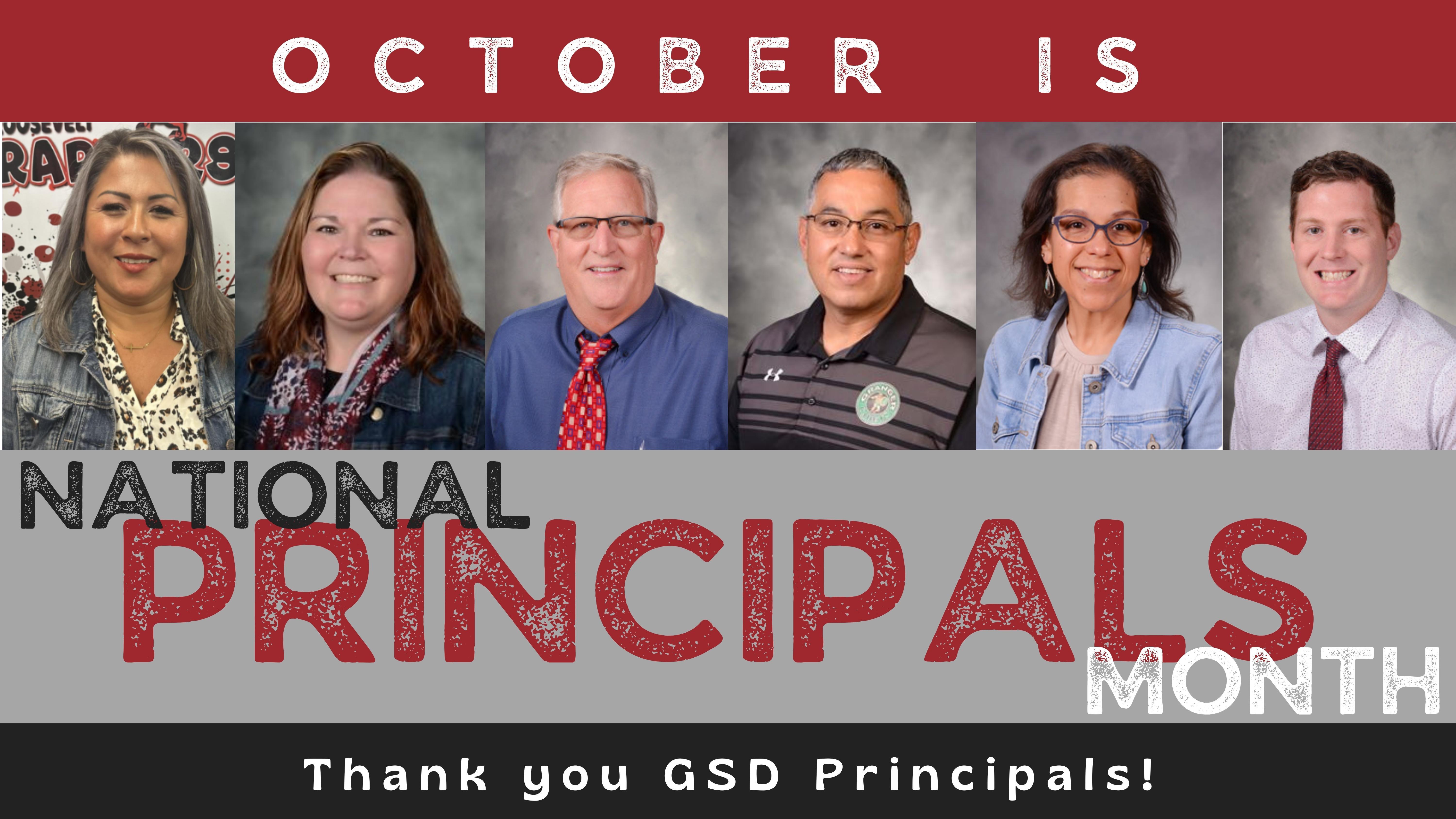 national principals month is october